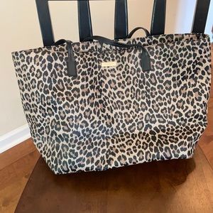 Kate spade leopard tote!